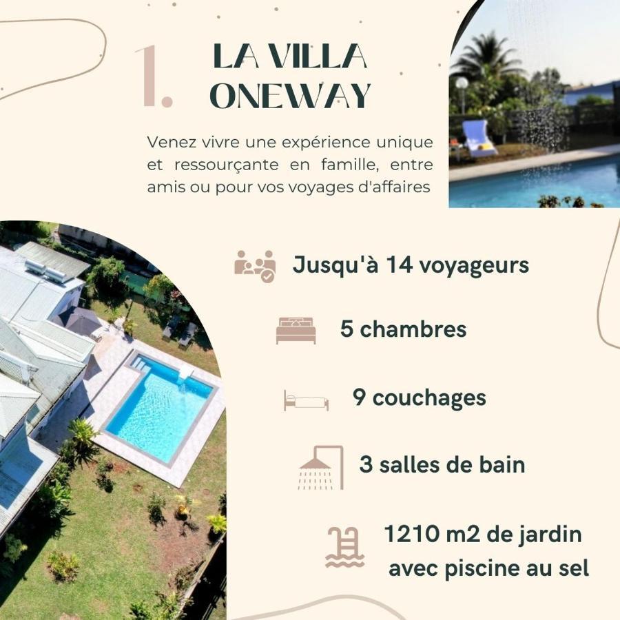Villa Oneway, Piscine Privee, Classee 3 Etoiles Sainte-Rose Εξωτερικό φωτογραφία